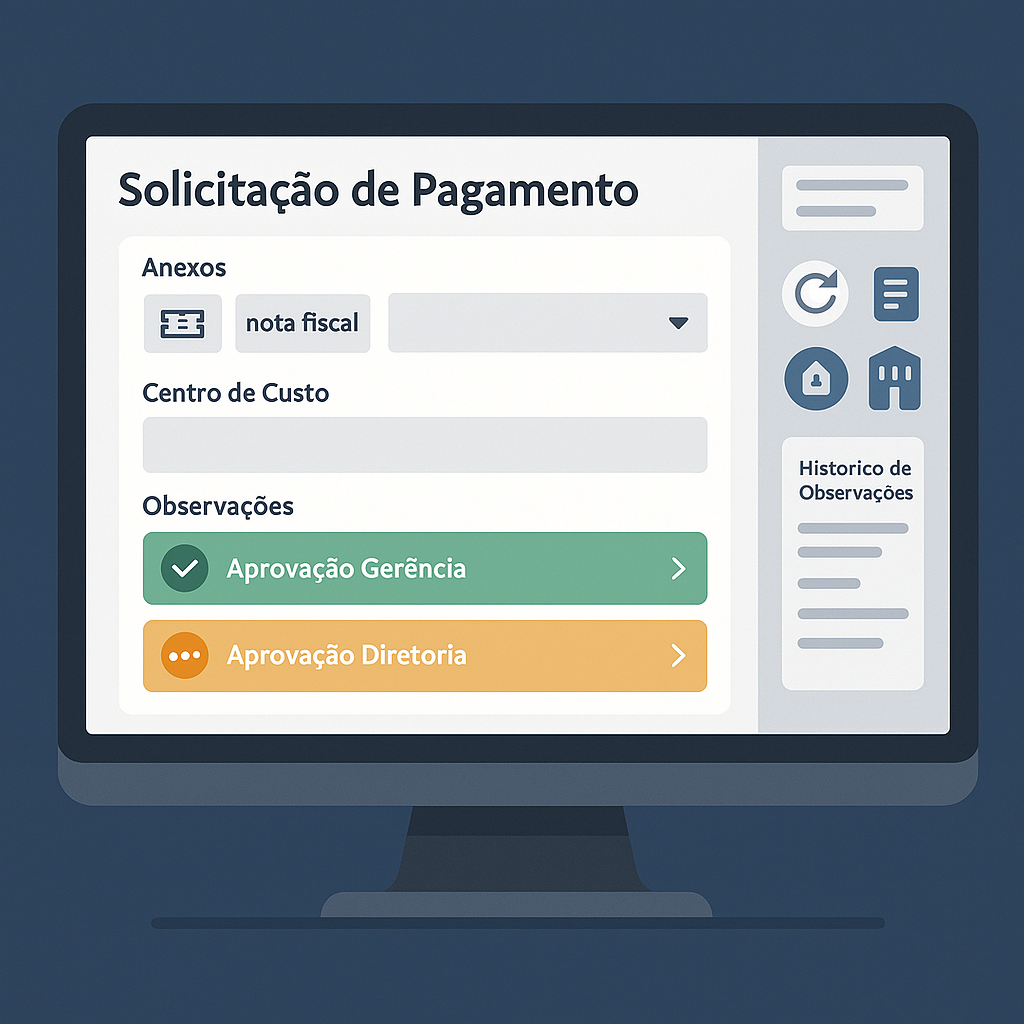 Solicitação de Pagamento