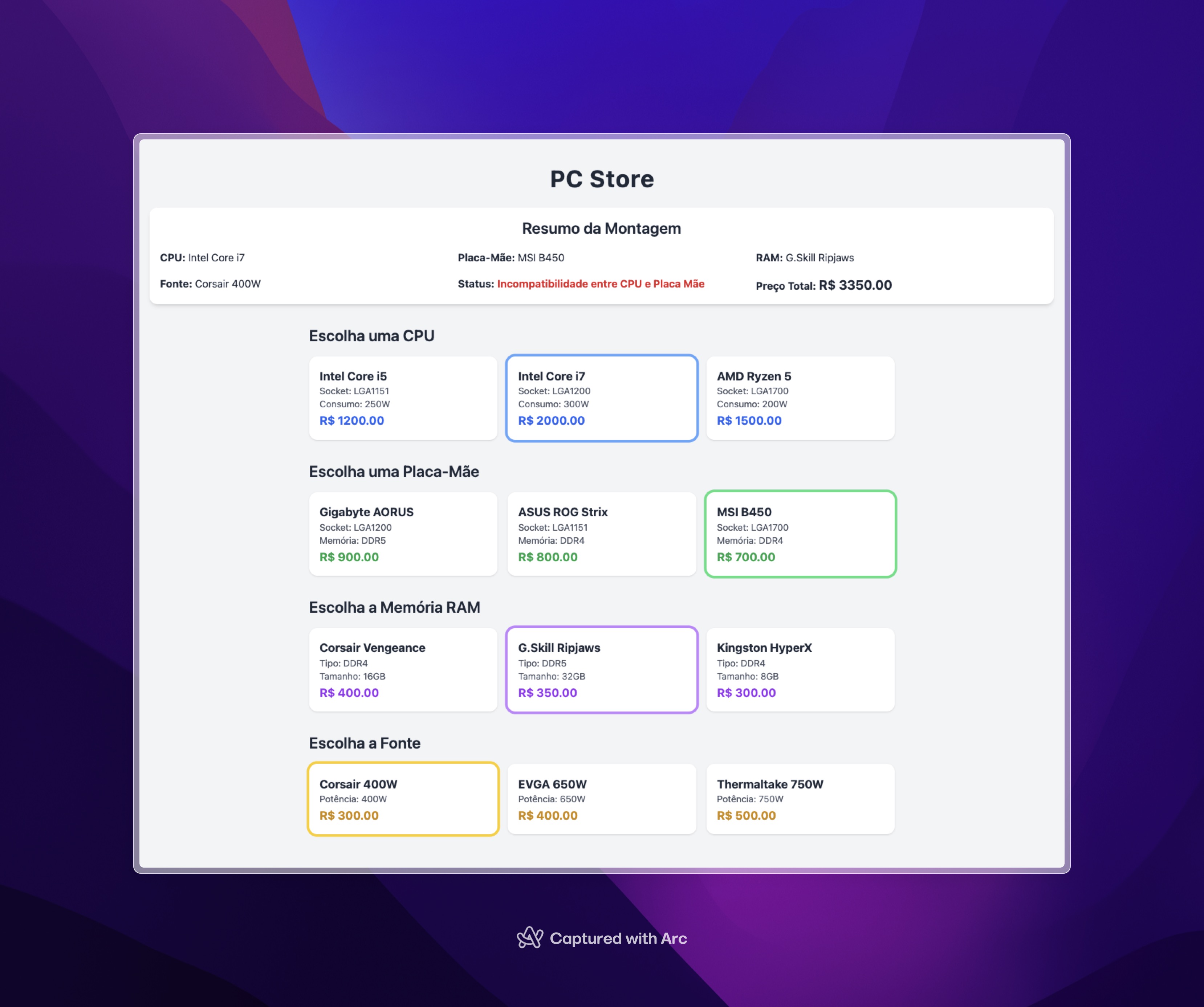 Spring Boot Store